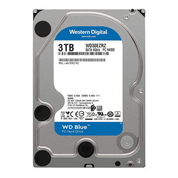 Western Digital Blue WD30EZRZ Internal Hard Drive 3TB-FRONT