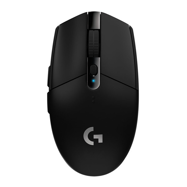 Logitech Wireless Lightspeed G305 RF Gaming Mouse-BLACK-FRONT