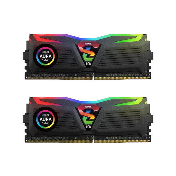 Geil Super Luce RGB DDR4 3200MHz CL16 Dual Channel Desktop RAM - 32GB