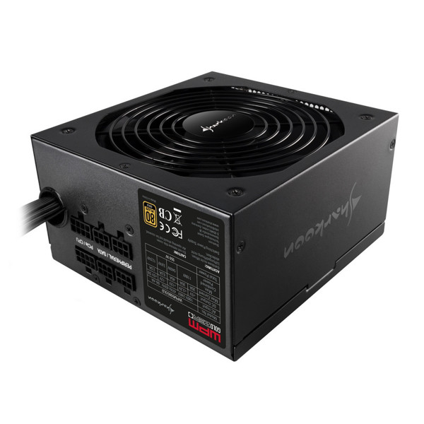 Sharkoon WPM Gold ZERO Semi modular Computer Power Supply