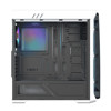 GAMEMAX Starlight FRGB White Computer Case-side