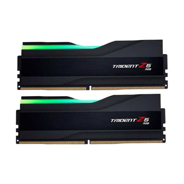 رم دسکتاپ جی اسکیل DDR5 دو کاناله 6000 مگاهرتز CL36 سری TRIDENT Z5 RGB BLACK ظرفیت 32 گیگابایت