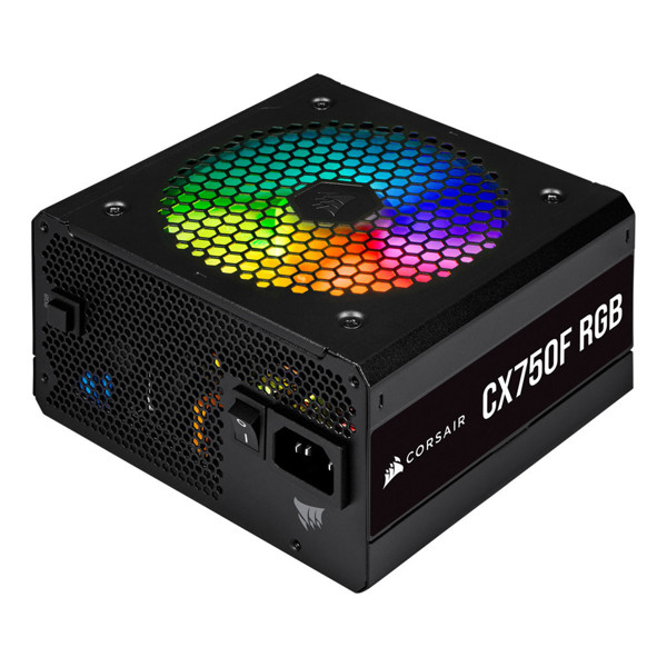 پاور كاملا ماژولار کامپیوتر کورسیر مدل CX750F RGB Bronze